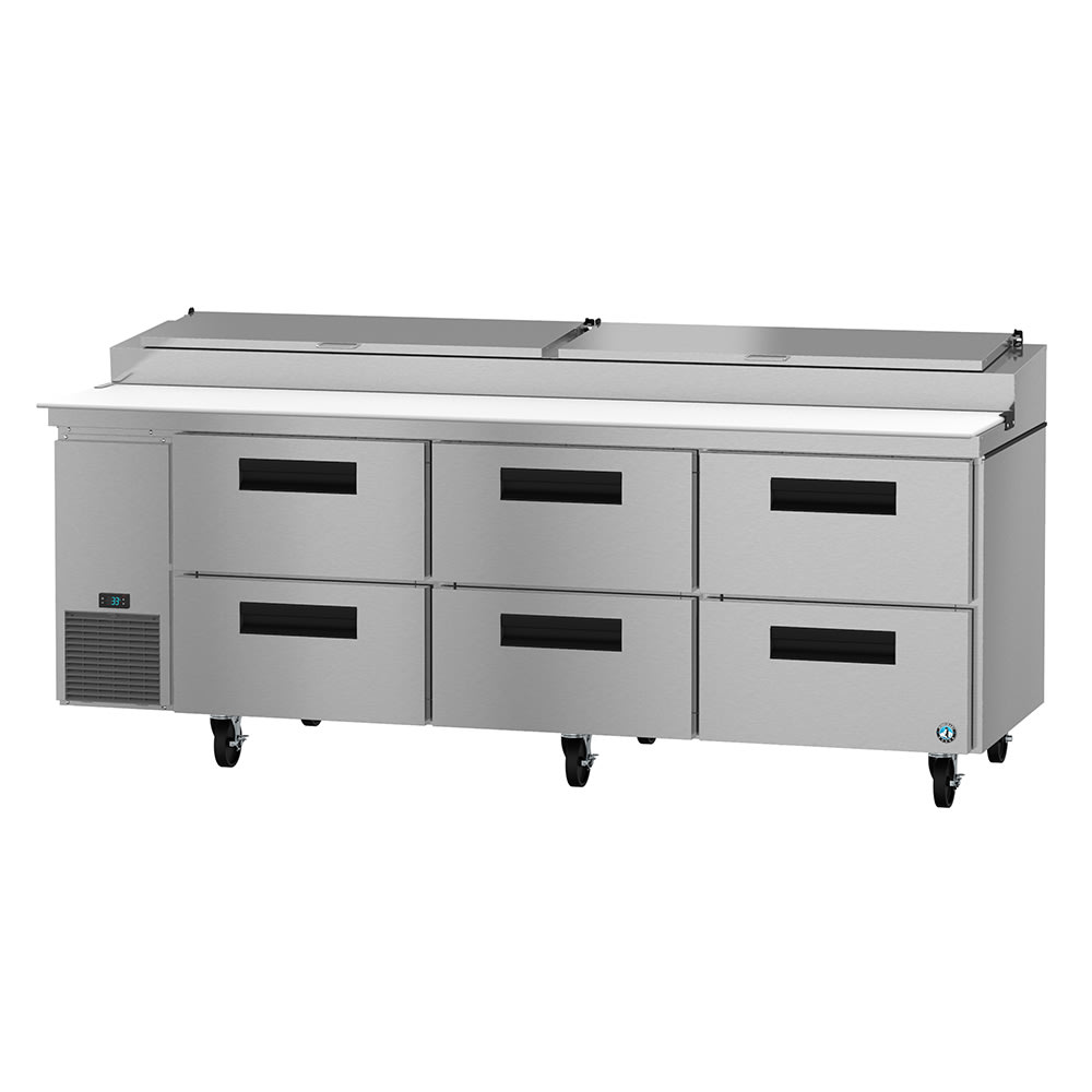440-PR93AD6 93" Steelheart Pizza Prep Table w/ Refrigerated Base, 115v