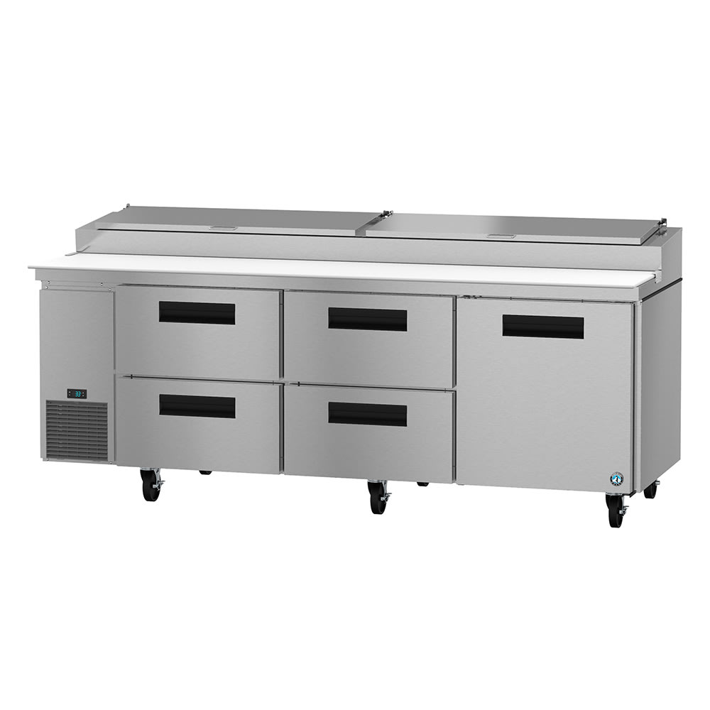 440-PR93AD4 93" Steelheart Pizza Prep Table w/ Refrigerated Base, 115v