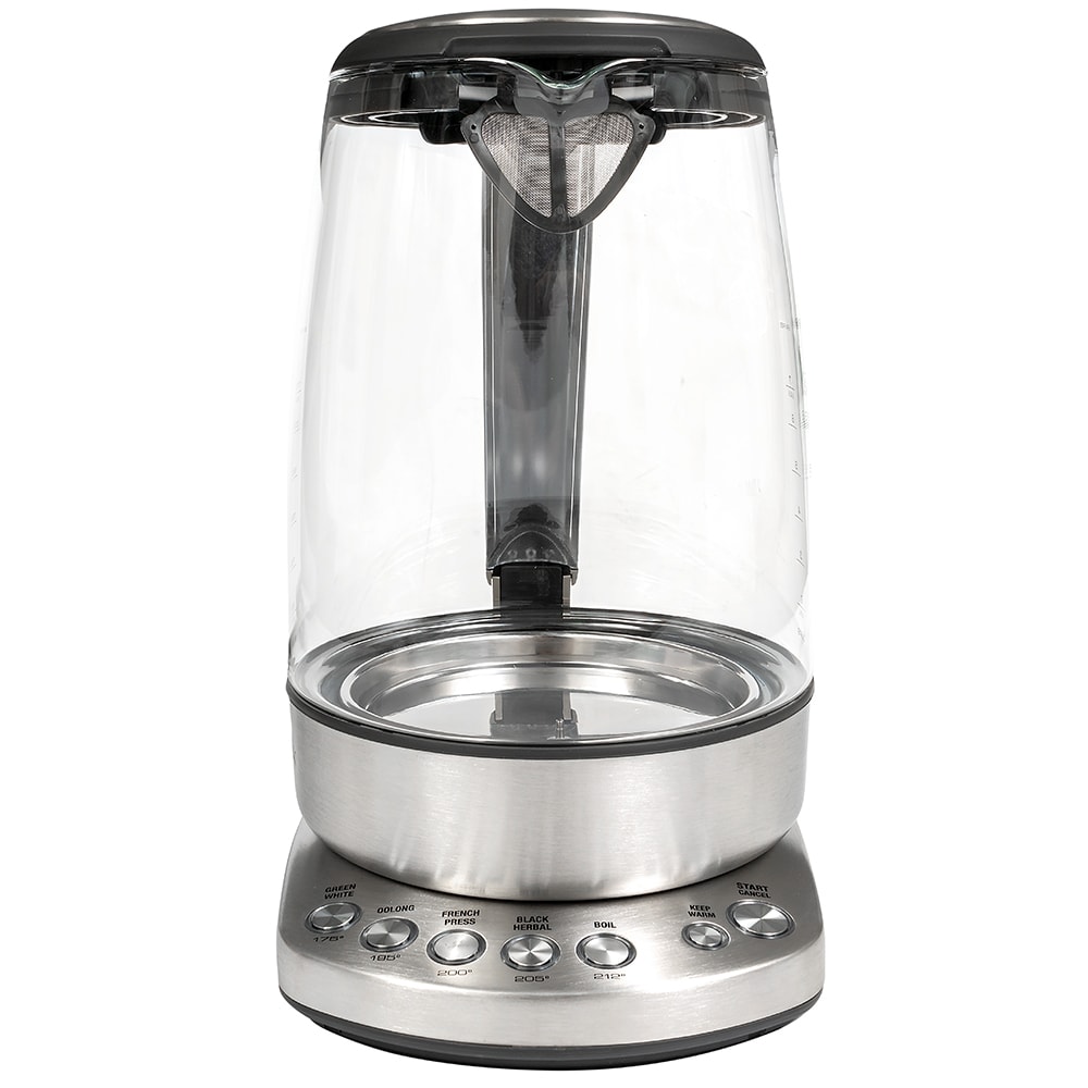 Breville BKE830XL the IQ Kettle Pure Variable Temperature Glass Kettle 