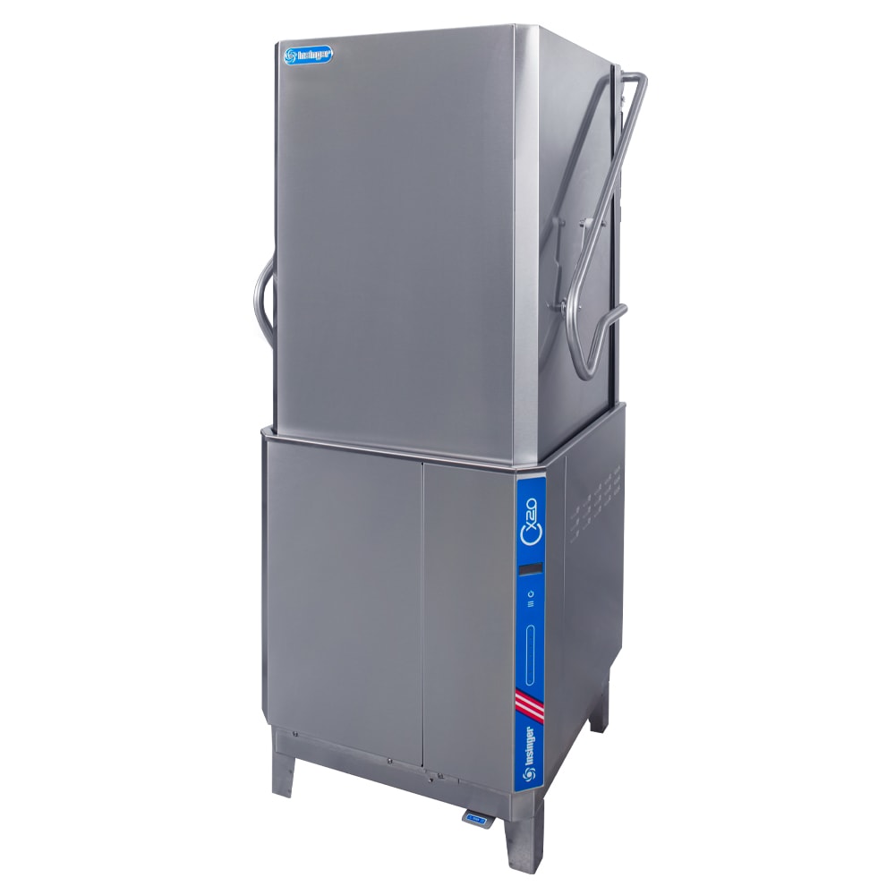 404-CX20H2083 Premier High Temp Door Type Dishwasher w/ 60 Racks/hr Capacity, Built-in Booster, 2...