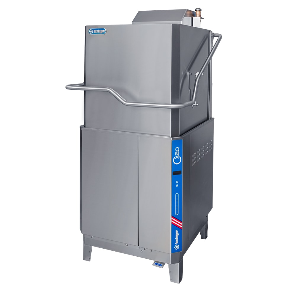 404-CX20VG2081 Premier High Temp Door Type Dishwasher w/ 60 Racks/hr Capacity, Built-in Booster,...
