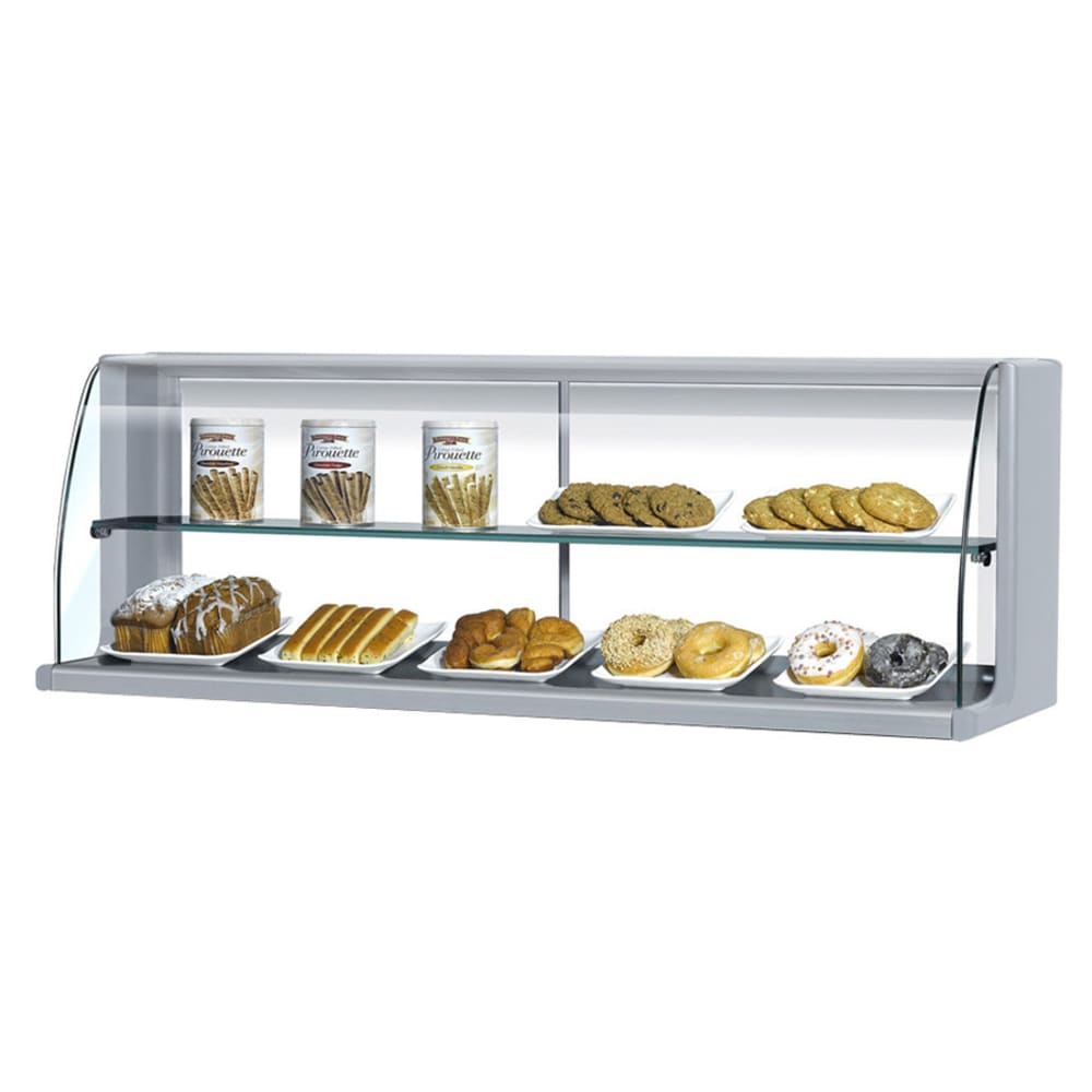 083-TOMD75HS 75 5/8" High Top Dry Display Case for TOM-75S/L, Stainless Steel