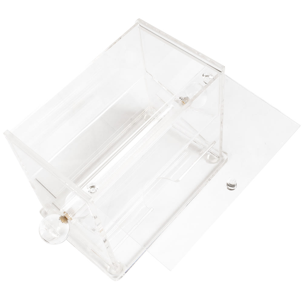 Tablecraft 226 Acrylic Stir Stick Dispenser - Holds Round Or Flat Sticks, 5.5" Tall - View #8