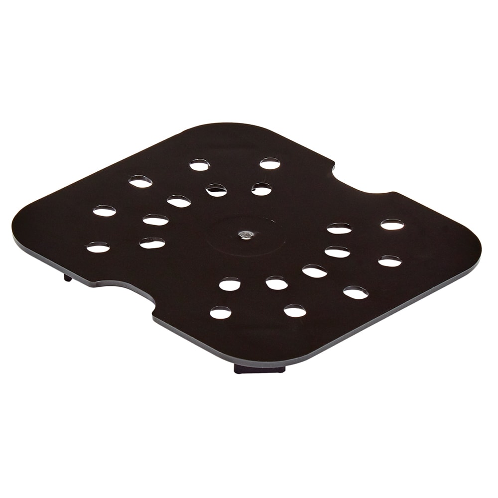 144-60CWD110 Black Polycarbonate Drain Shelf for 62CW, 64CW & 66CW