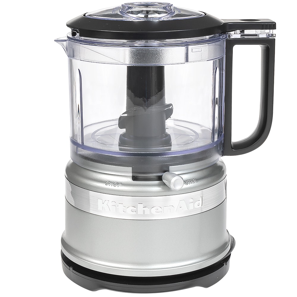 449-KFC3516CU 3 1/2 cup Mini Food Processor w/ (2) Speeds, Contour Silver