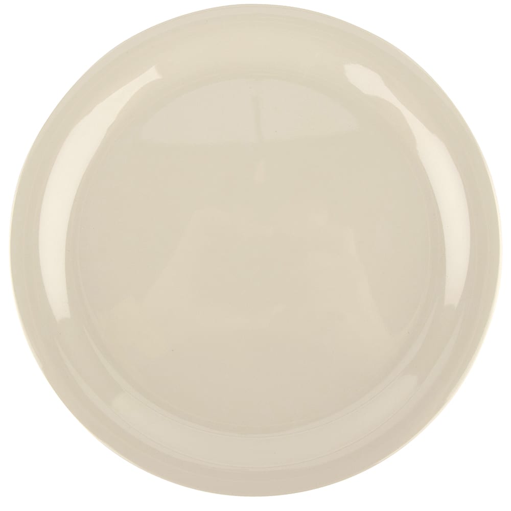 284-NP9DI 9" Round Melamine Dinner Plate, Ivory