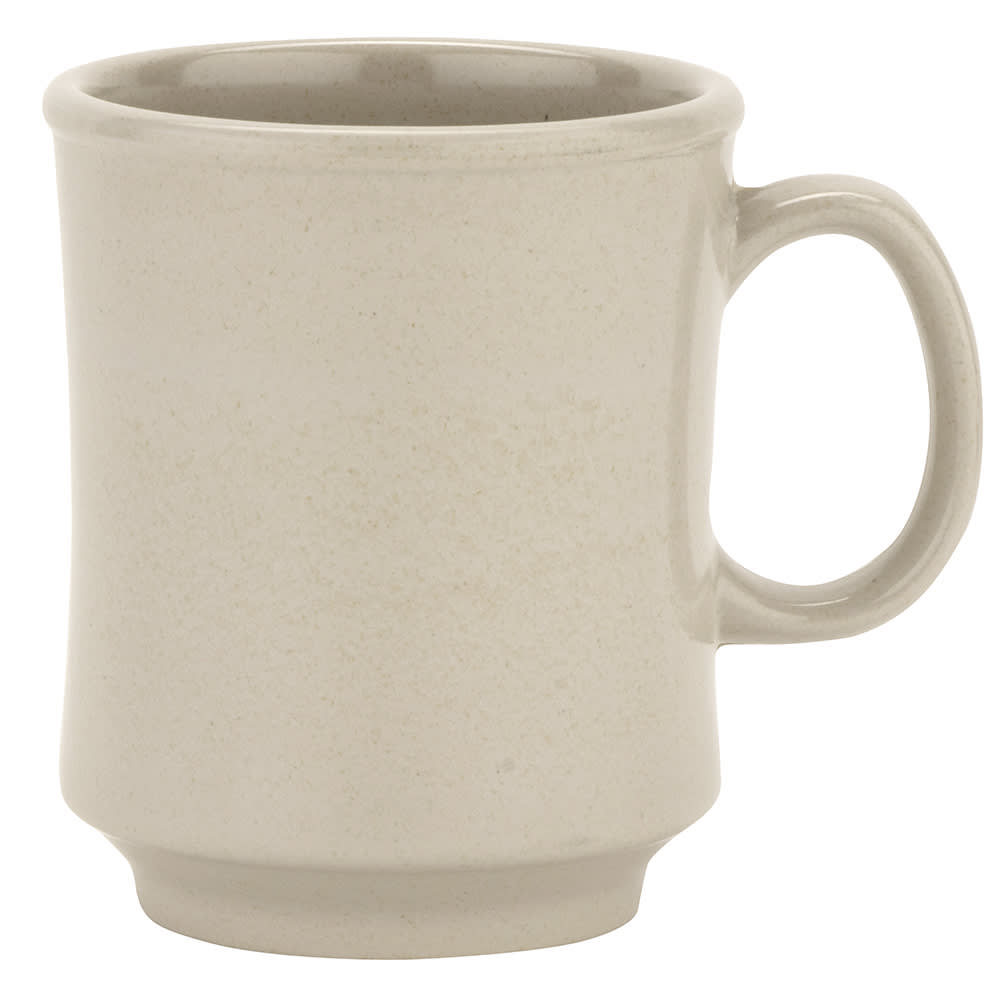 GET 8 oz Melamine Coffee Cup, Beige