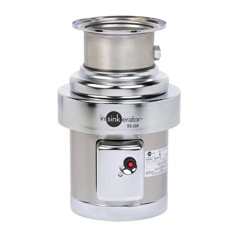 023-SS2002081 Basic Unit Disposer - Stainless Steel, 2 HP, 208v/1ph
