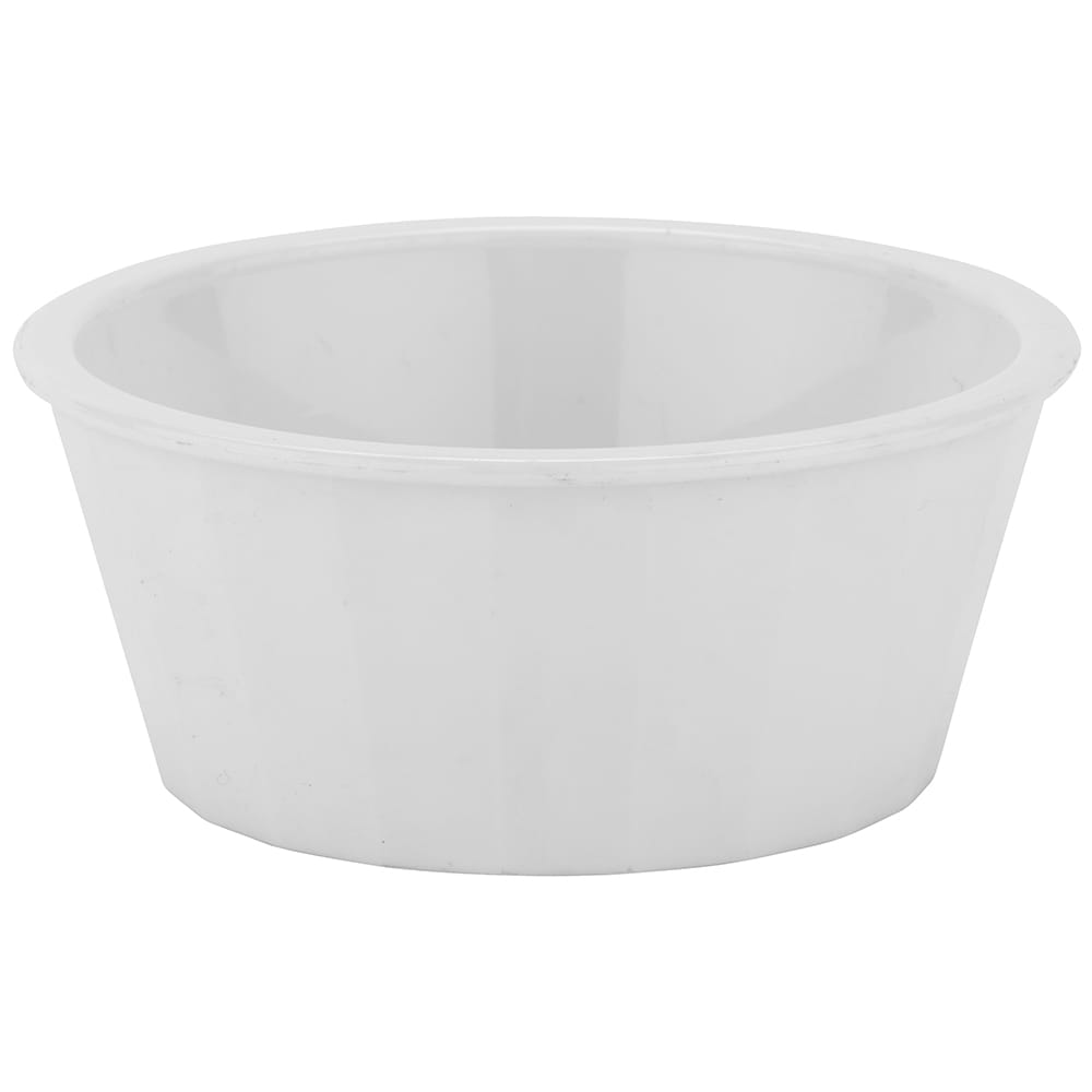 284-ER045W 4" Round Ramekin w/ 4 oz Capacity, Plastic, White