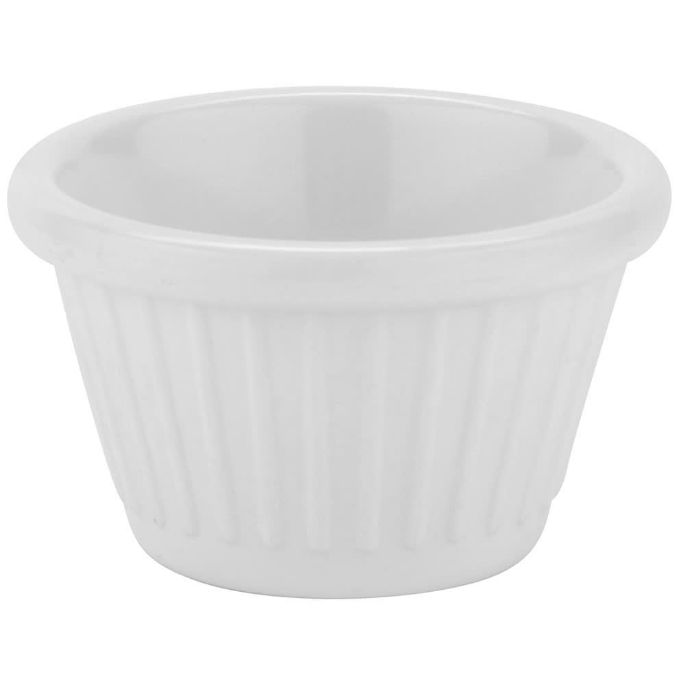284-F615W 1 1/2 oz Melamine Ramekin, White