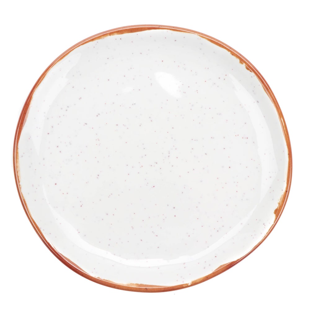 284-CS7RM 7" Round Melamine Dinner Plate, Rustic Mill™