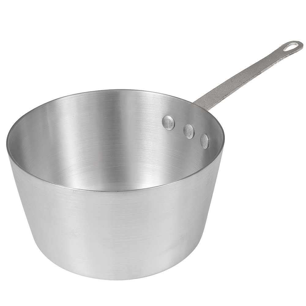 370-ASP2 2 3/4 qt Aluminum Saucepan w/ Solid Metal Handle