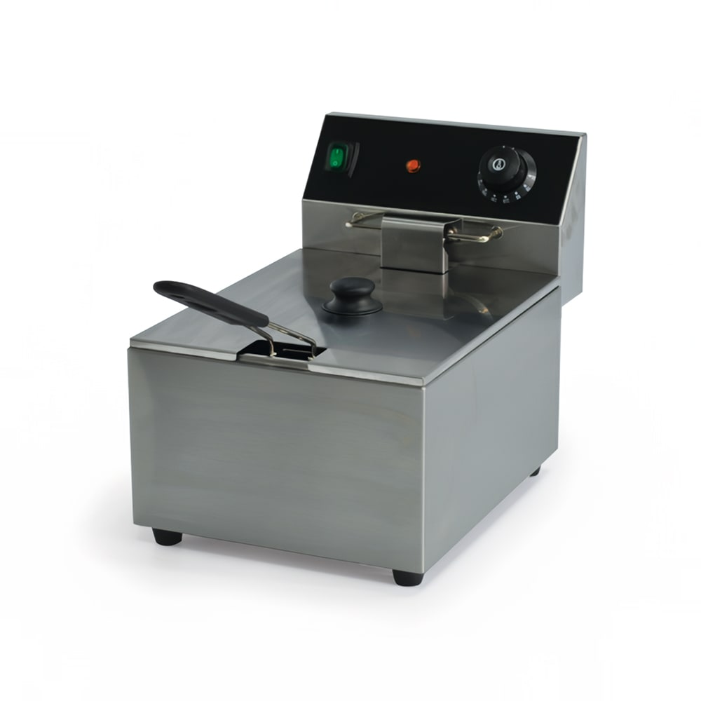 Global Solutions GS1610 Countertop Electric Fryer - (1) 10 lb Vat, 120v