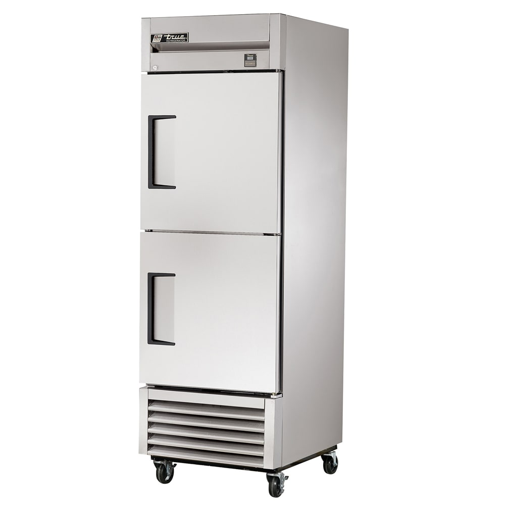 598-TS232 27" One Section Reach In Refrigerator, 2 Right Hinge Solid Doors, 115v