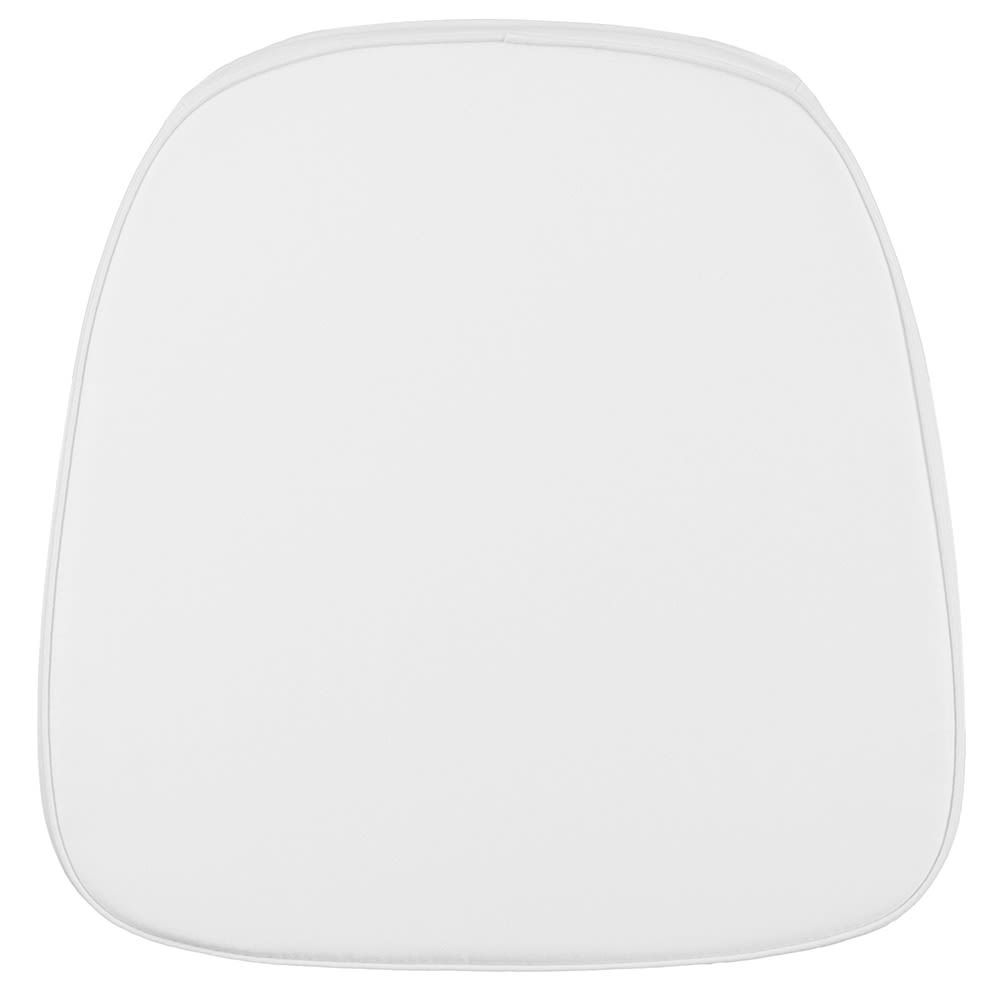 916-LELCSNWH 15" Chair Cushion w/ Hook & Loop Fasteners - 1 3/4" Thick, Polyester,...