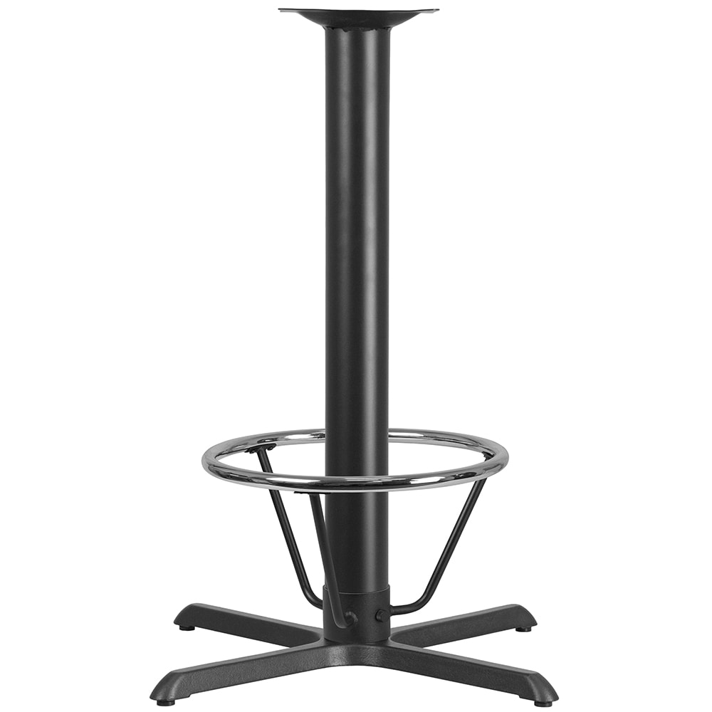916-XT3333B4CFR 42"H Bar Height Table Base for 36" Round/Square Table Tops - Cast Iron