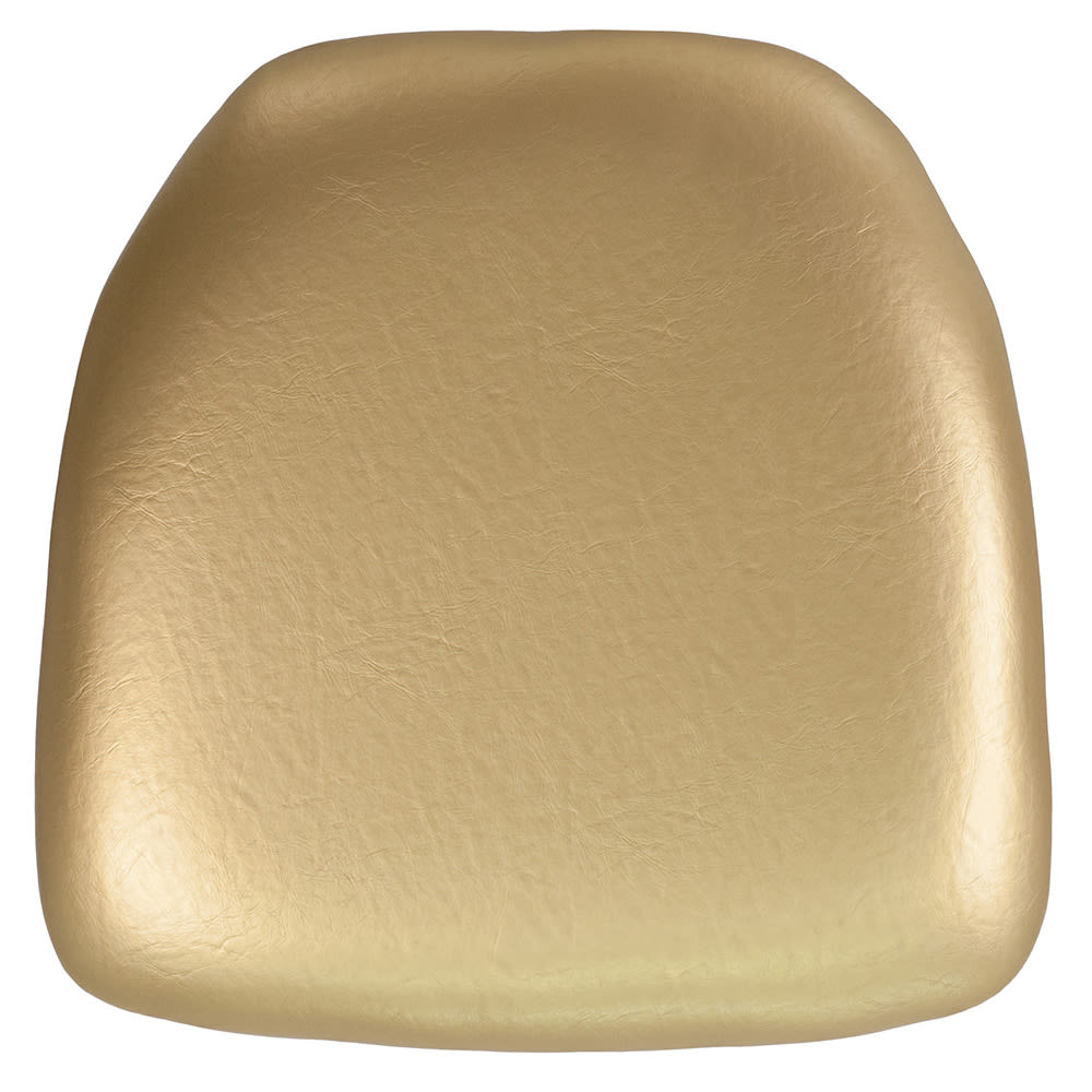 916-BHGLDHARDVYL 15 1/2" Chair Cushion w/ Hook & Loop Fasteners - 2" Thick, Vinyl,...
