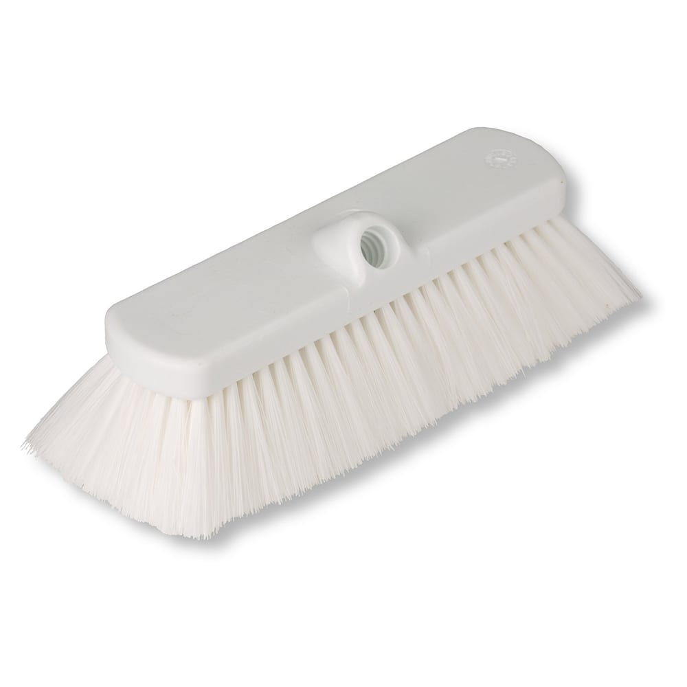 028-41278EC02 10" Sparta® Flo-Thru Wall & Equipment Brush w/ Nylex Bristles - White