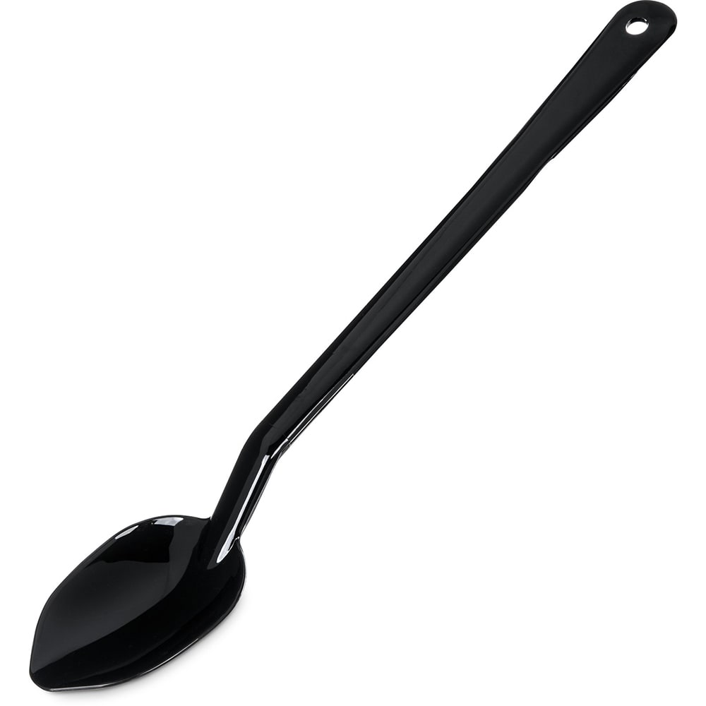 028-443003 15" Solid Serving Spoon - Plastic, Black