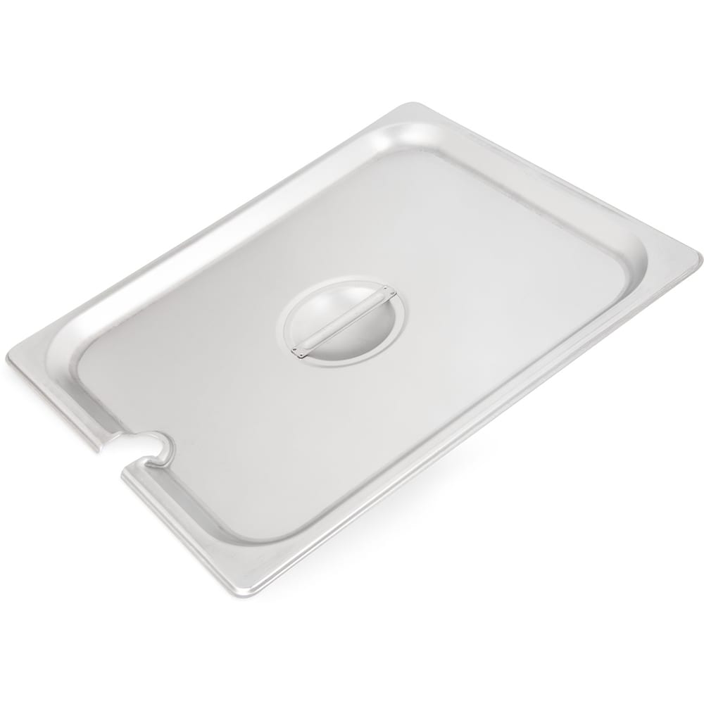 028-607120CS Half-Sized Steam Pan Cover, Slotted, Stainless