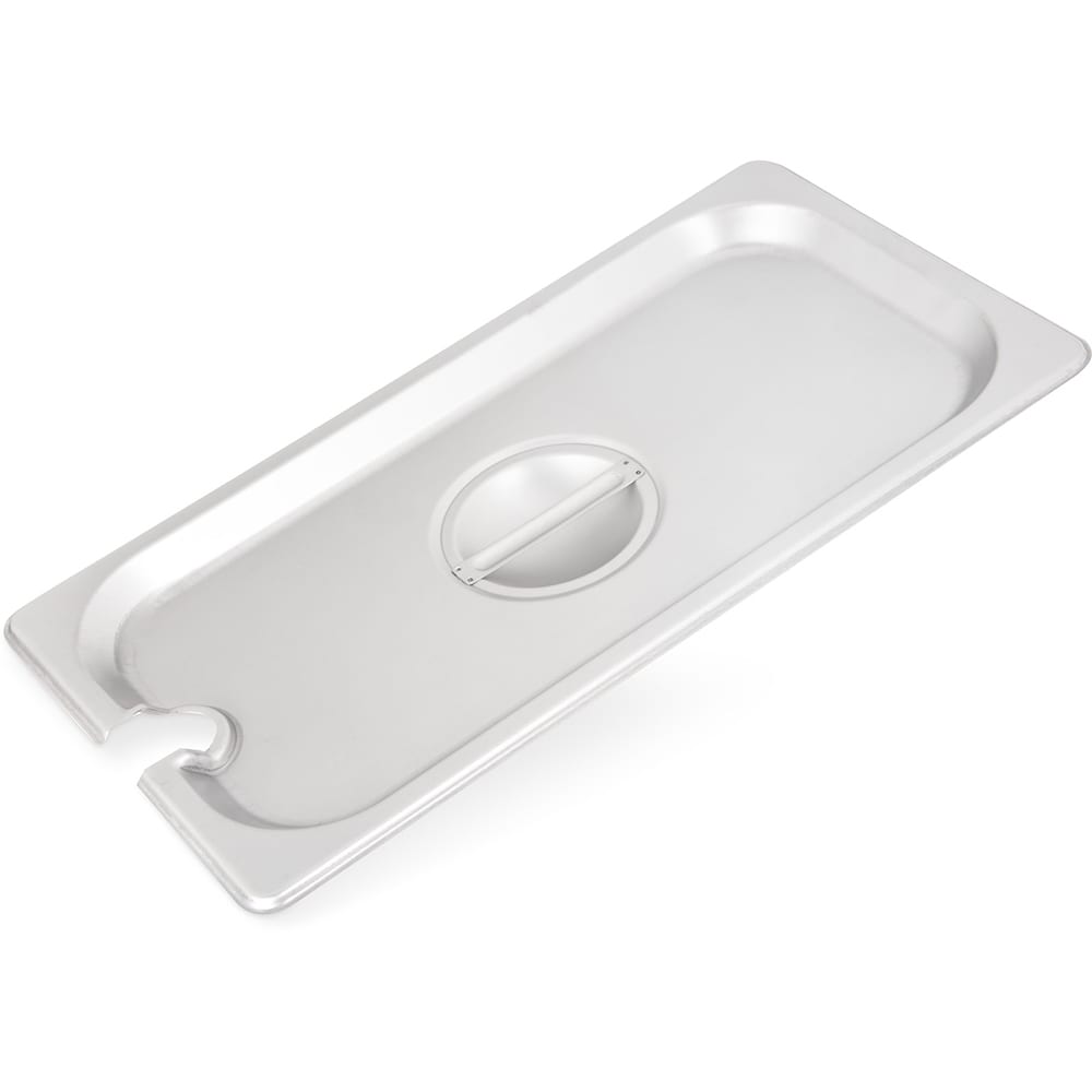 028-607130CS Third-Size Steam Pan Cover - Slotted, Stainless