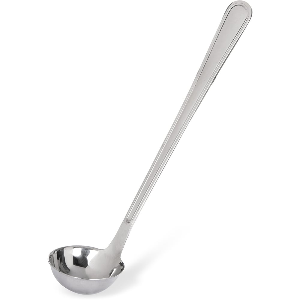 028-600295 1 oz Stainless Steel Ladle, Mirror-Polish Finish