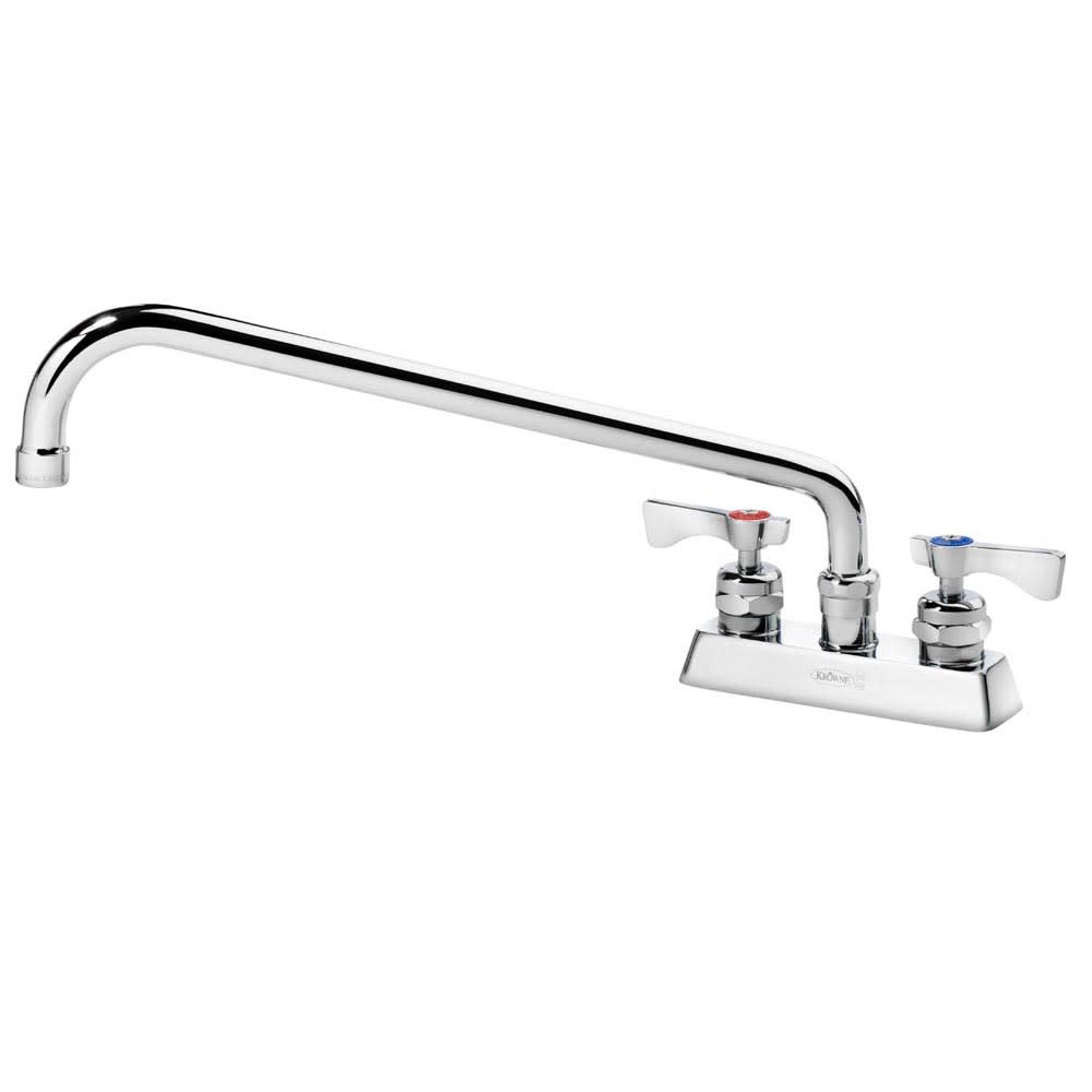 381-15314LLG4 Deck Mount Faucet w/ 14" Swing Spout & Lever Handles - 4" Centers, 1....