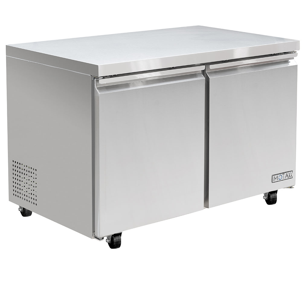 842-CUF48 47 1/4" W Undercounter Freezer w/ (2) Section & (2) Door, 115v