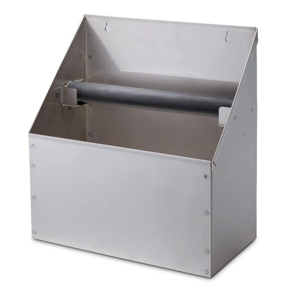 921-KO011W Wall Mount Knock Box, Stainless Steel