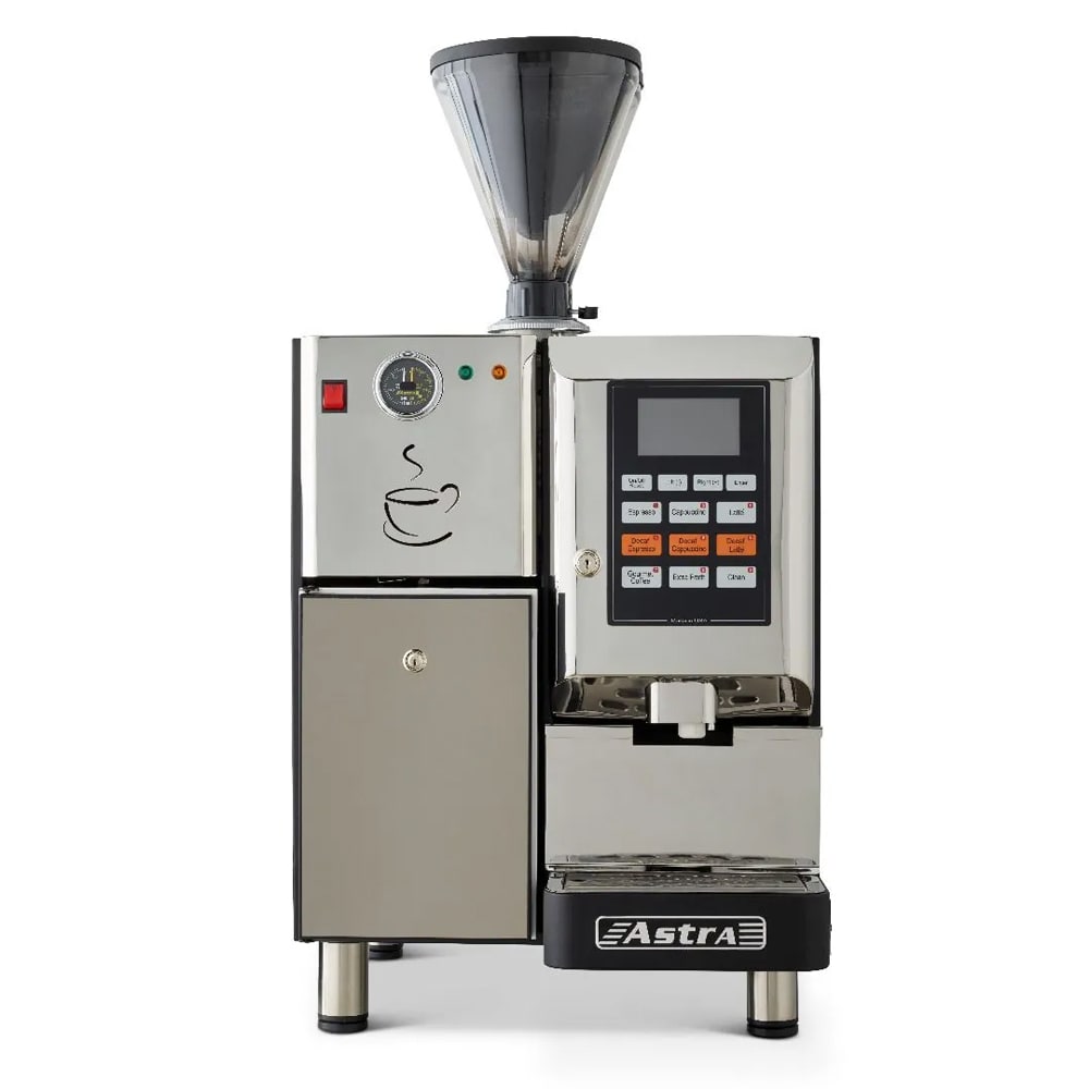 Astra SM111-1 Automatic Self Serve Espresso Machine w/ (1) Hopper & 4 1/5 liter Boiler - 110v
