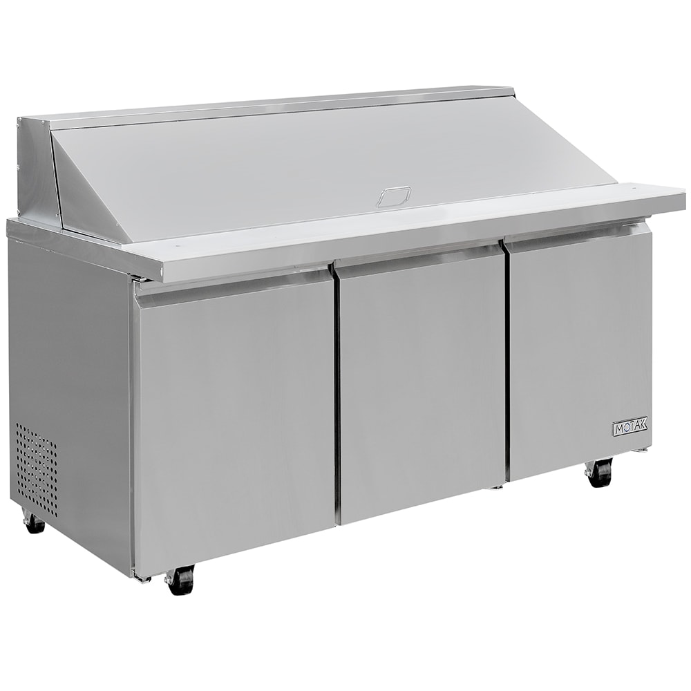 842-CST7230 70 2/5" Mega Top Sandwich/Salad Prep Table w/ Refrigerated Base, 115v