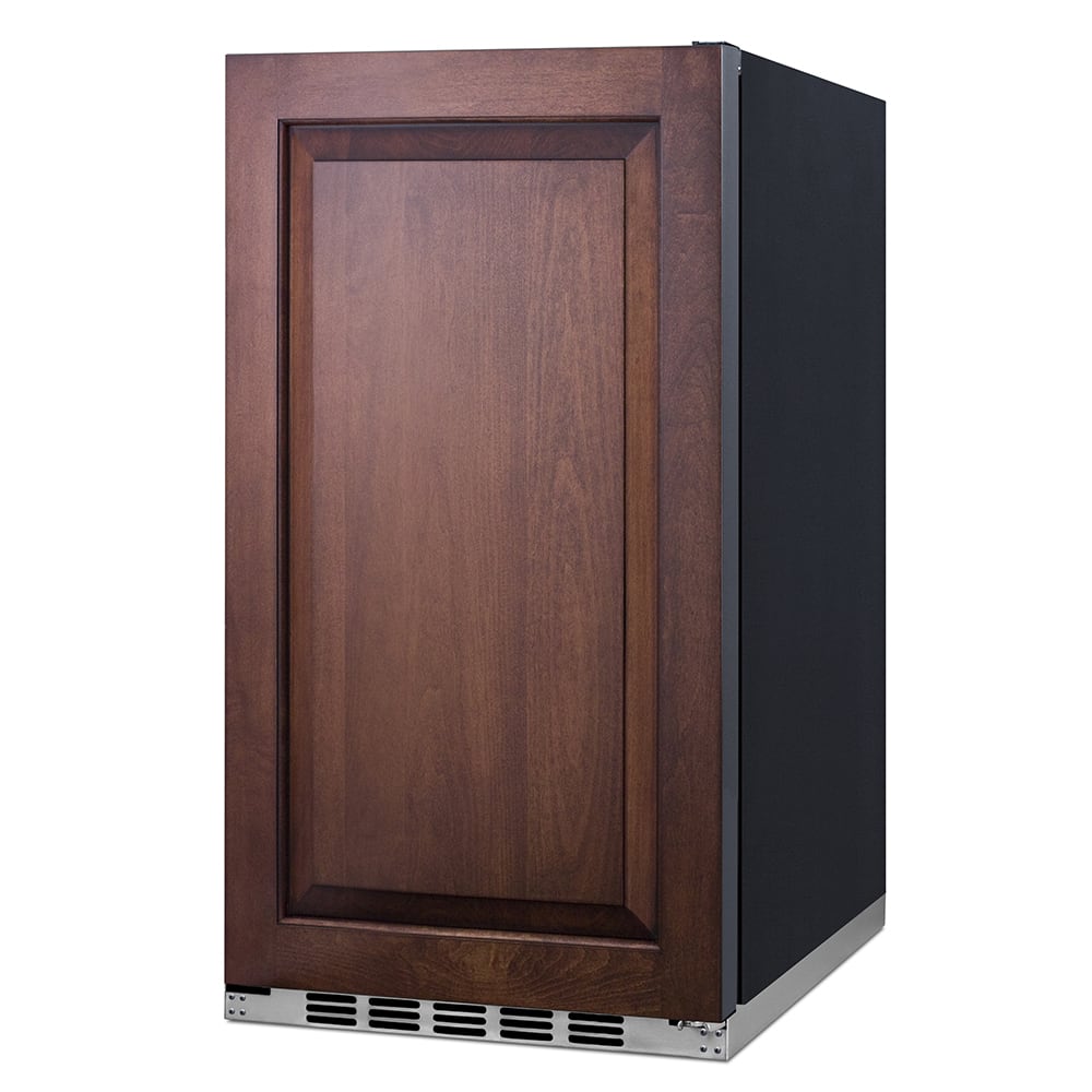 Summit FF195IF 19"W Undercounter Refrigerator w/ (1) Section & (1) Solid Door - Panel Ready, 115v