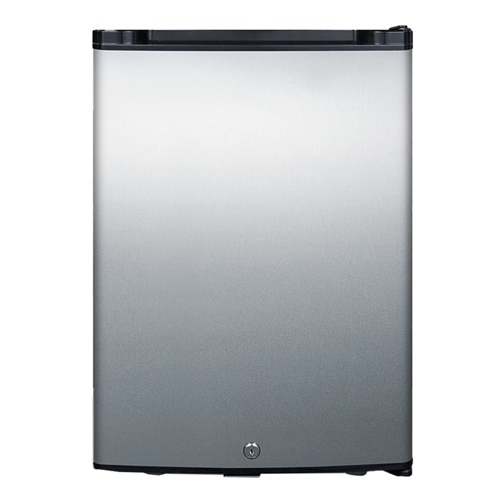 Summit MB26SS 1.1 cu ft Countertop Minibar Refrigerator w/ Solid Door - Stainless Steel, 115v