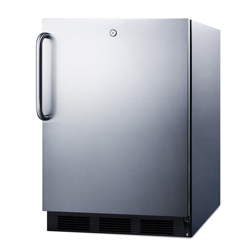 162-SPR7OSSTADA 24"W Undercounter Outdoor Refrigerator w/ (1) Section & (1) Solid Door -...