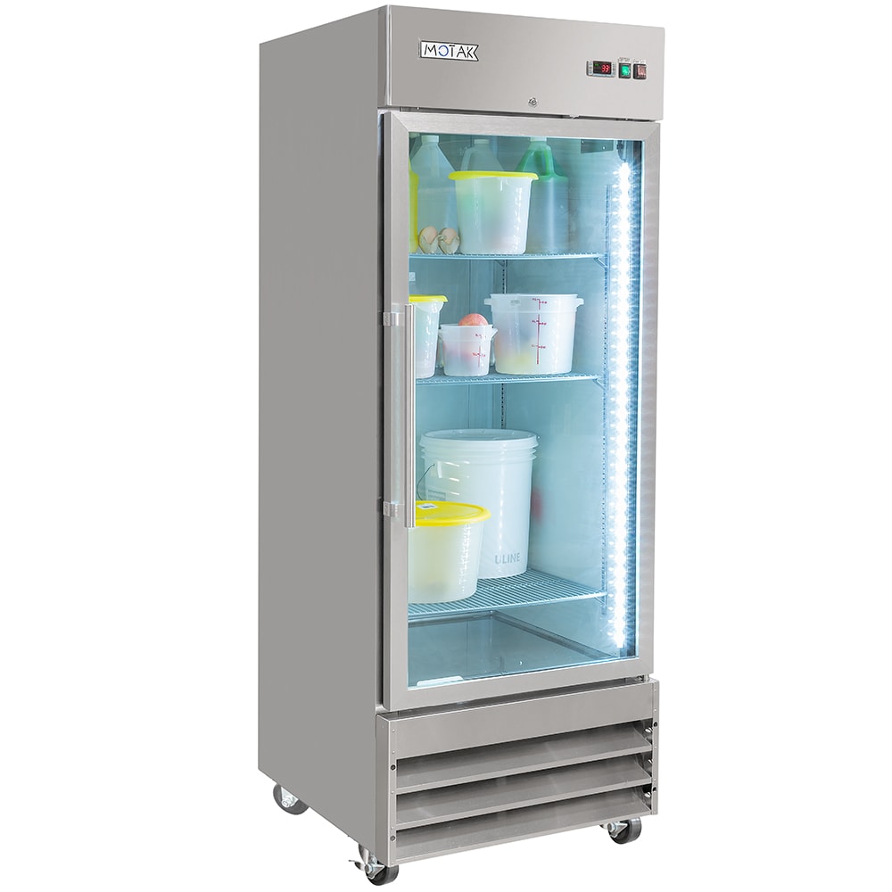 842-CSD1DRBAL27G 29" One Section Reach In Refrigerator - (1) Right Hinge Glass Door, 115v