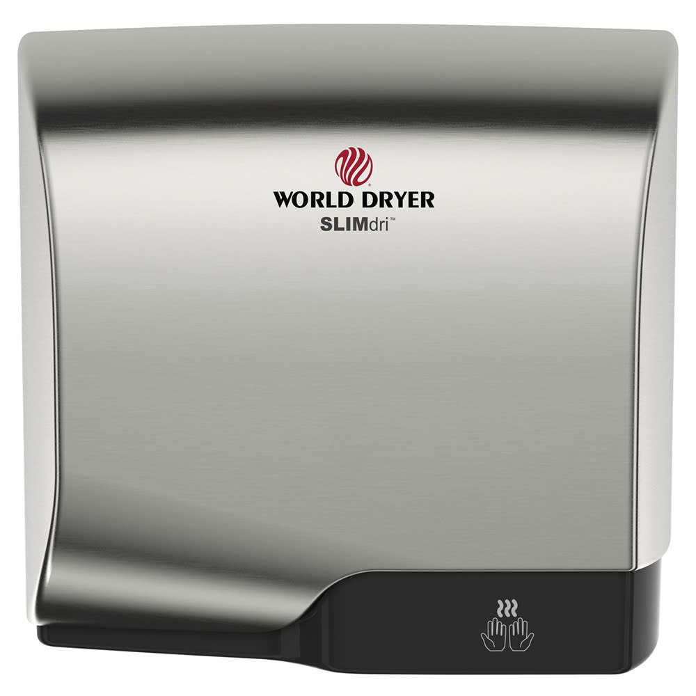 294-L971A Automatic Hand Dryer w/ 15 Second Dry Time - Brushed Chrome, 110-120v