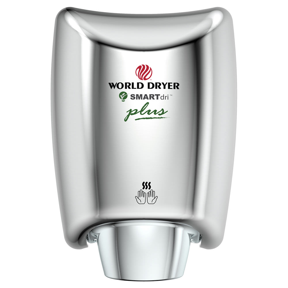 294-K972P2 Automatic Hand Dryer w/ 10 Second Dry Time - Polished Stainless, 120v