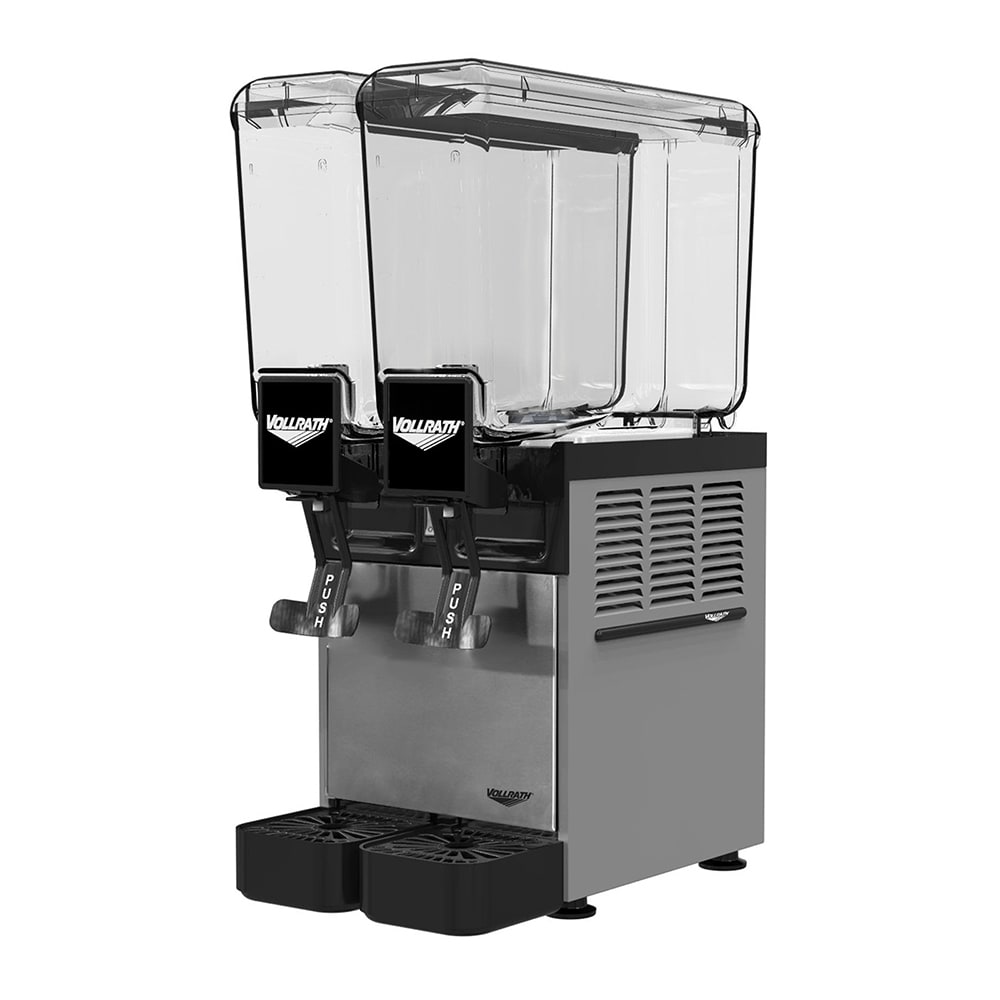 175-VBBC237A Pre Mix Refrigerated Dispenser w/ (2) 2 1/10 gal Bowls - Agitator Circulation, 115v