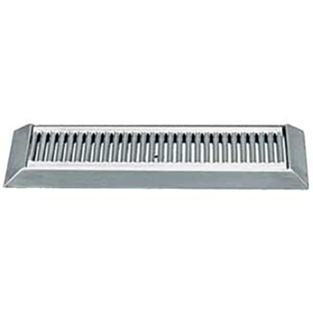 Micro Matic DP-420LD Surface Mount Drip Tray Trough w/ 1/2" Drain - 16"W x 6 1/2"D, Stainless Steel