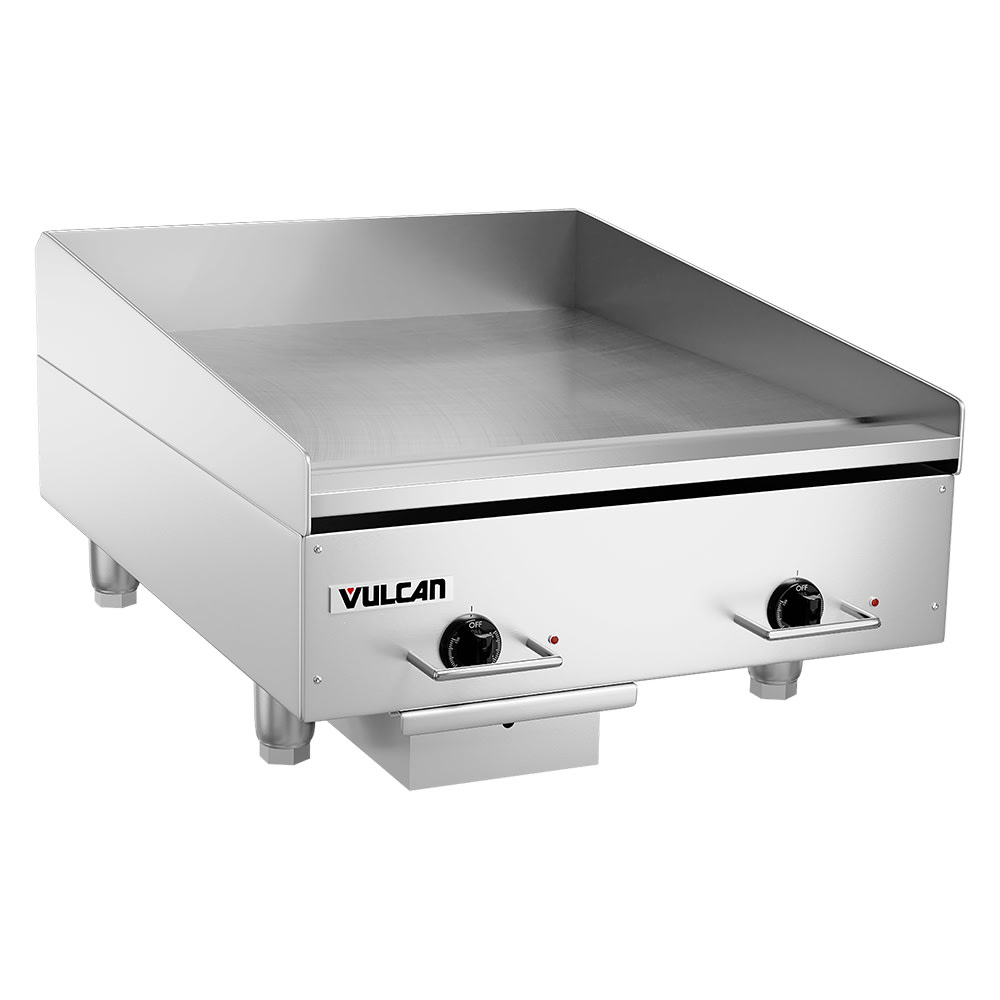 207-HEG24E2401 24" Electric Griddle w/ Thermostatic Controls - 1/2" Steel Plate, 240v/1...