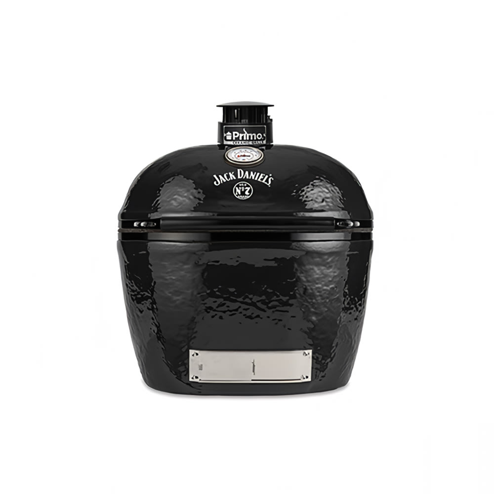 Primo PGCXLHJ Jack Daniel's Edition Oval XL 400 Charcoal Grill - Ceramic, Black (PRM900)