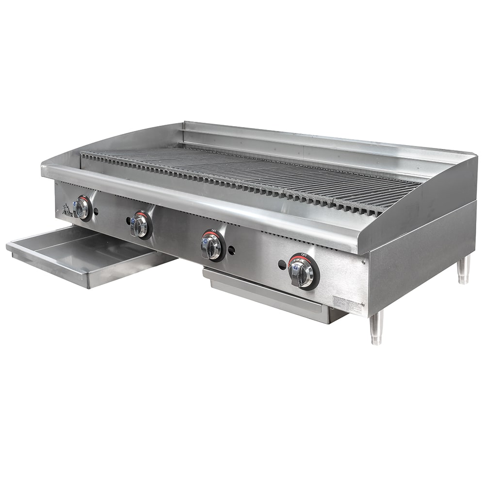 Star 5136CF 36 Electric Charbroiler w/ Cast Iron Grates, 240v/1-3ph