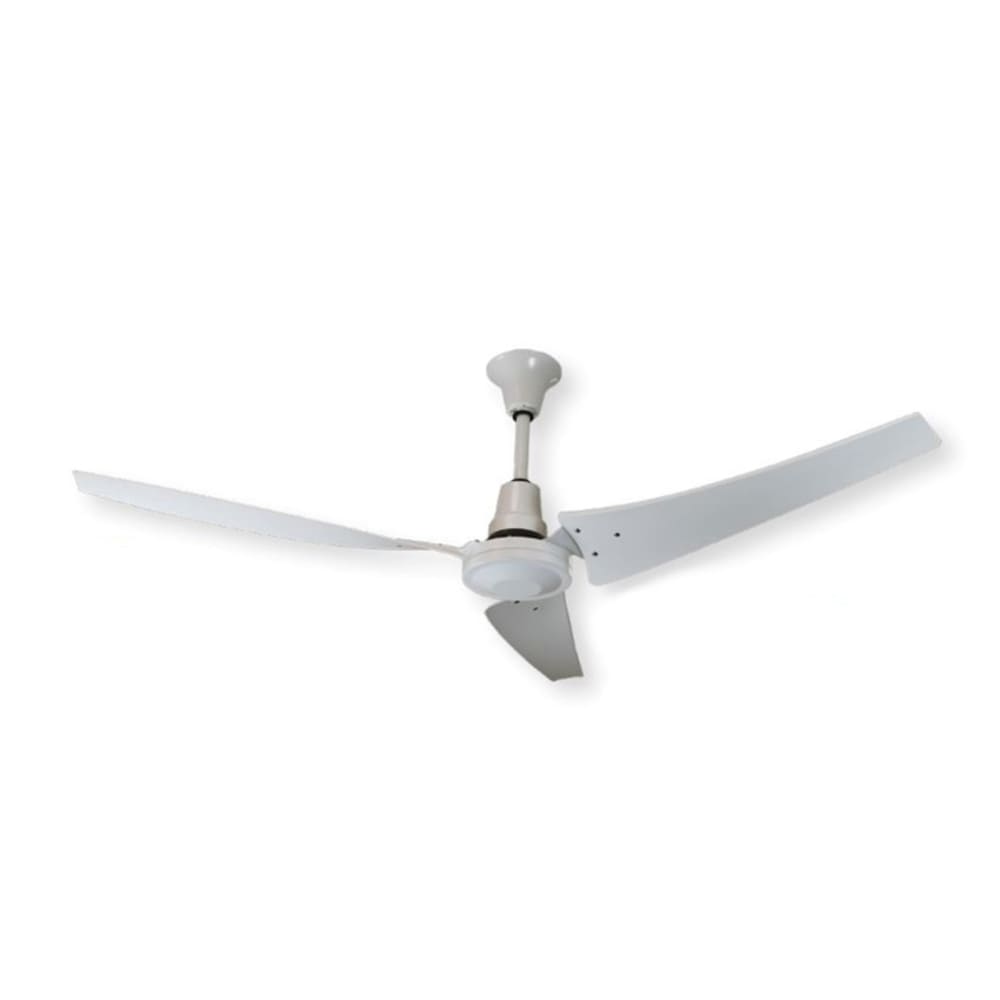 TPI E-56-CF 56" Industrial Ceiling Fan w/ (3) Blades - Steel, 120v