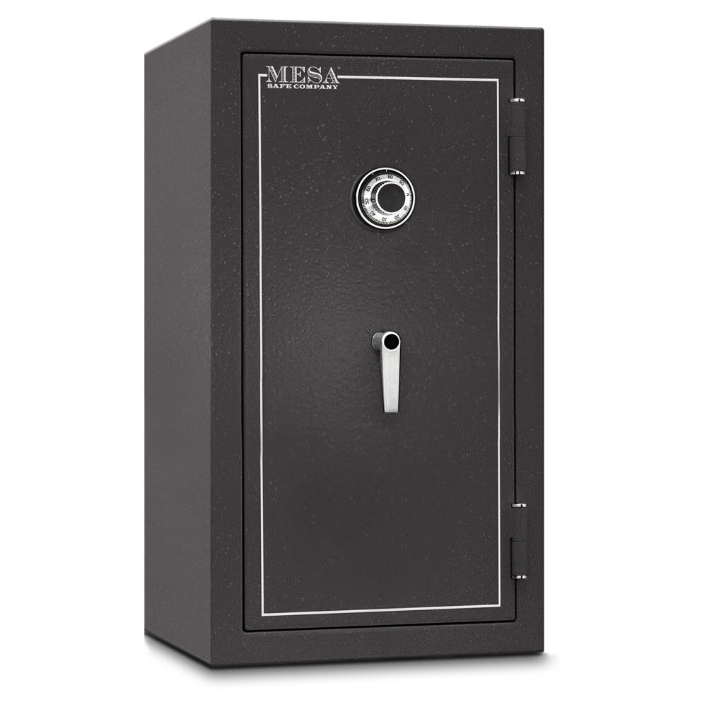 308-MBF3820CHGRY 6.4 cu ft Burglary Fireproof Safe w/ Combination Lock