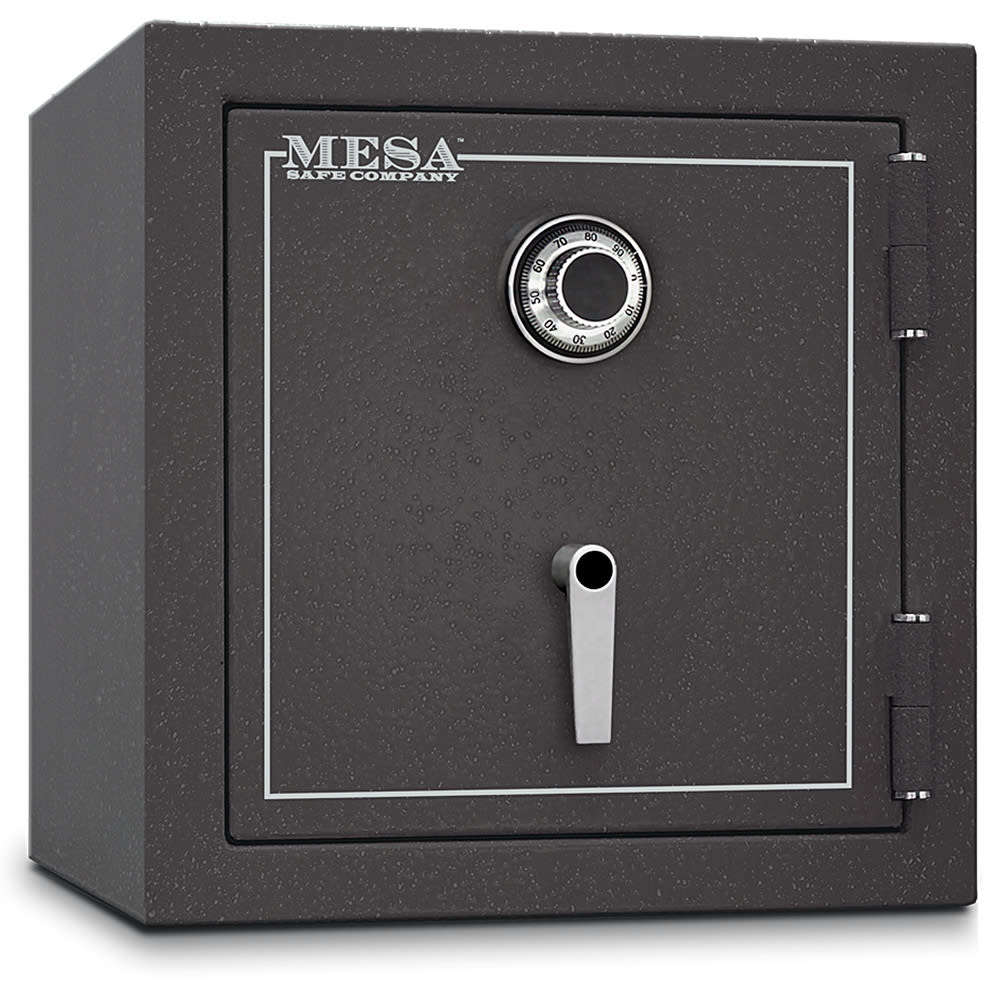 308-MBF2020CHGRY 3.3 cu ft Buglary Fireproof Safe w/ Combination Lock