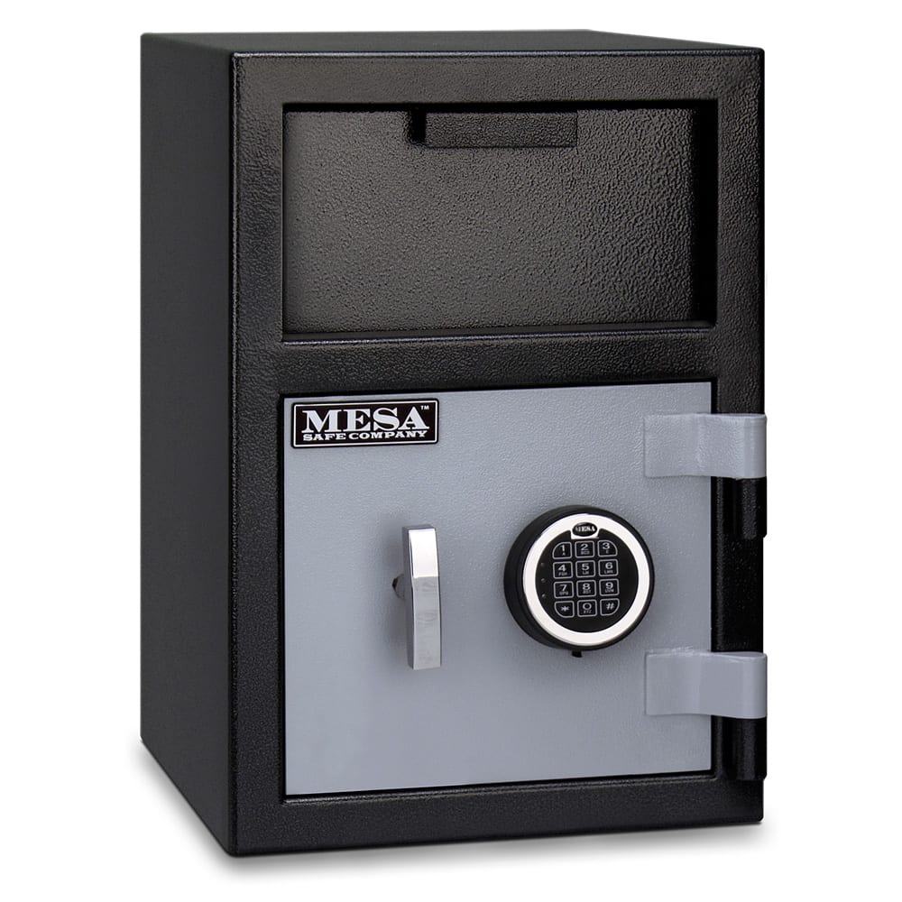 308-MFL2014EBLKGR .8 cu ft 1 Compartment Drop Safe w/ Electronic Lock