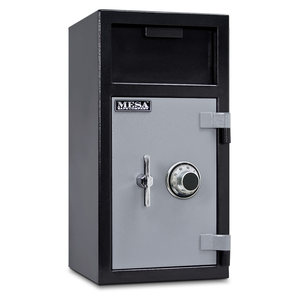 308-MFL2714CILKBLKGR 1.3 cu ft 2 Compartment Drop Safe w/ Combination Lock