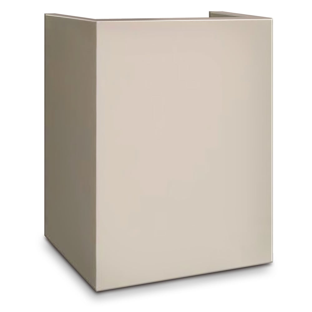 308-MP916CRM Pedestal for Hotel Safe MHRC916, 18 x 15 x 10", Cream