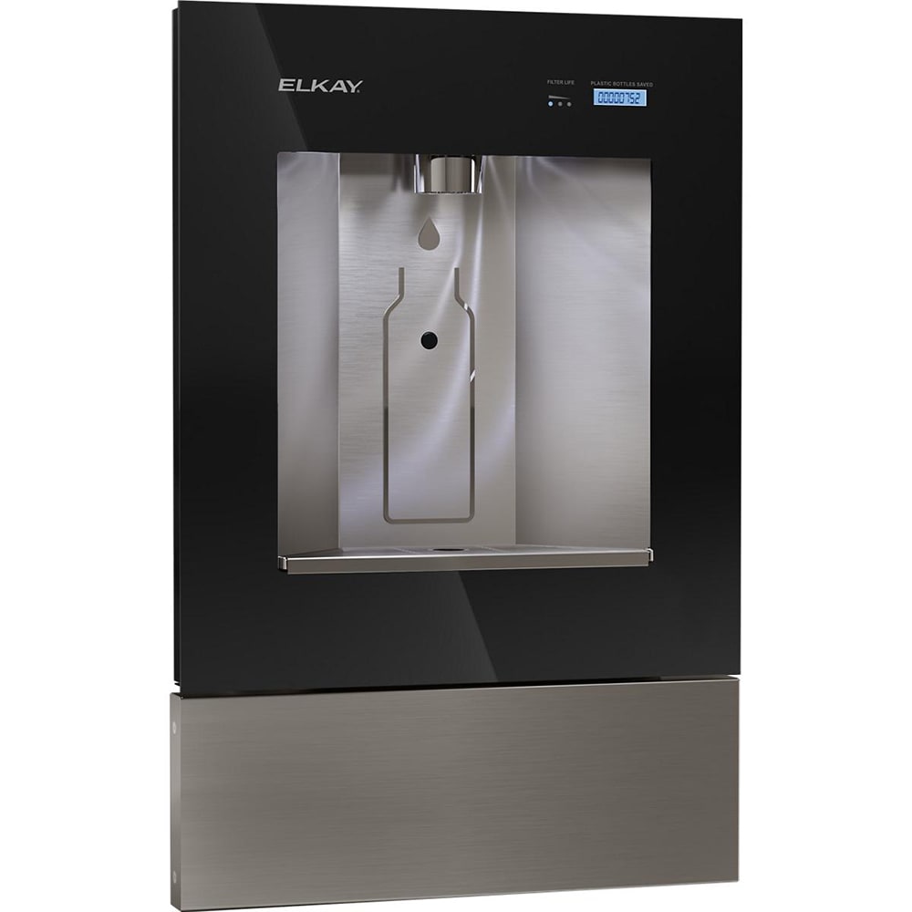 189-LBWD00BKC Built In Filtered Water Dispenser - Hands Free, Non Refrigerated, Black/Stainless