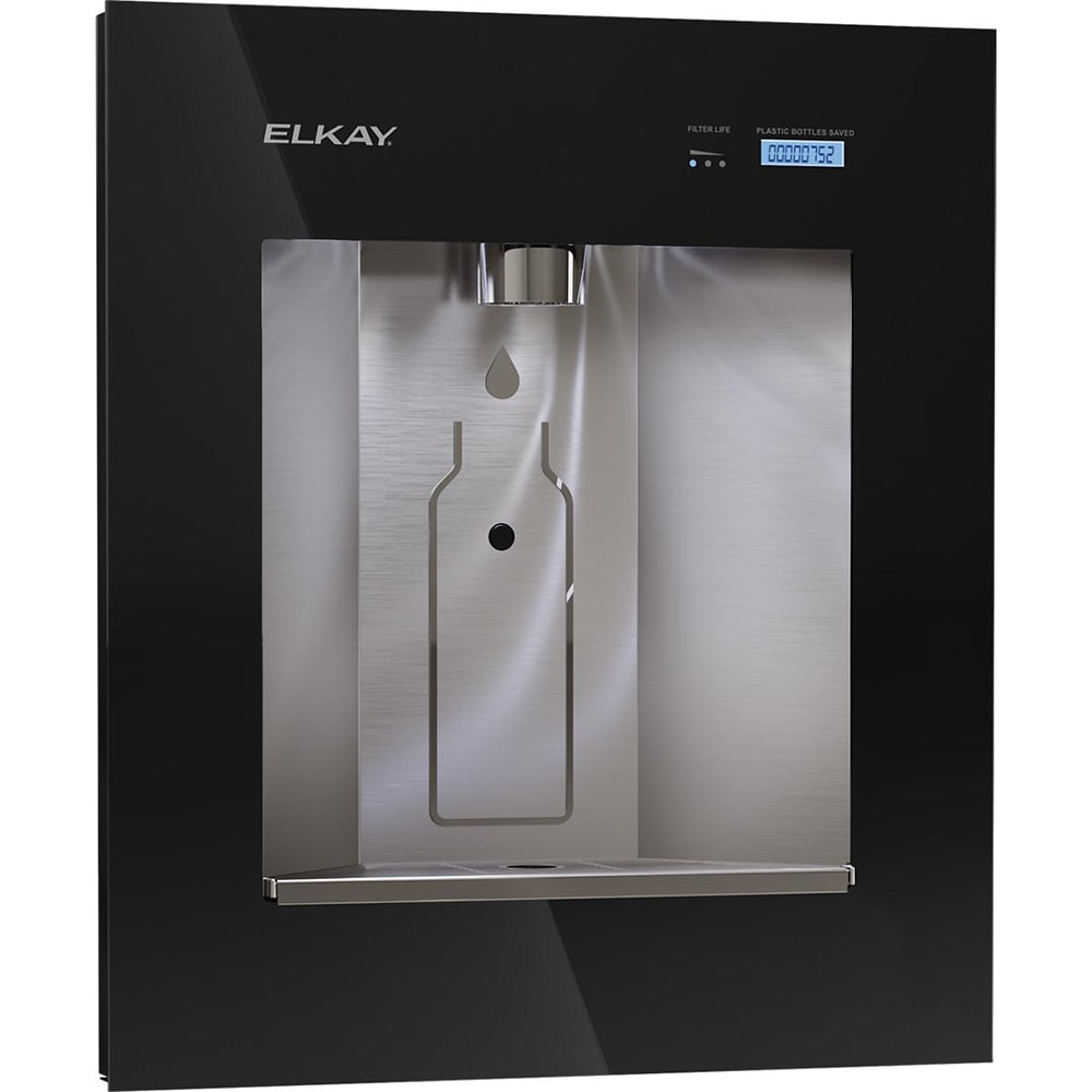 189-LBWDC00BKC Built In Commercial Filtered Water Dispenser - Non Refrigerated, Black/Stainless